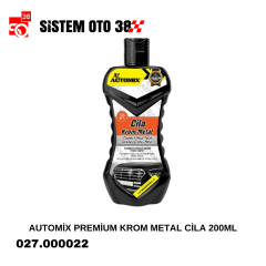 AUTOMİX PREMİUM KROM METAL CİLA 200ML |  | KOZMETİK GRUBU