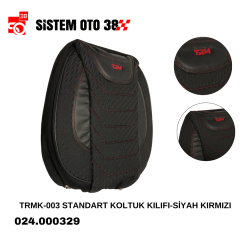 TRMK-003 STANDART KOLTUK KILIFI-SİYAH KIRMIZI |  | KOLTUK KILIF VE MİNDER