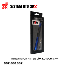 TRM075 SPOR ANTEN LÜX KUTULU  MAVİ |  | ANTENLER