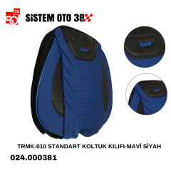 TRMK-010 STANDART KOLTUK KILIFI-MAVİ SİYAH |  | KOLTUK KILIF VE MİNDER