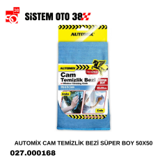 AUTOMİX CAM TEMİZLİK BEZİ SÜPER BOY 50X50 |  | KOZMETİK GRUBU