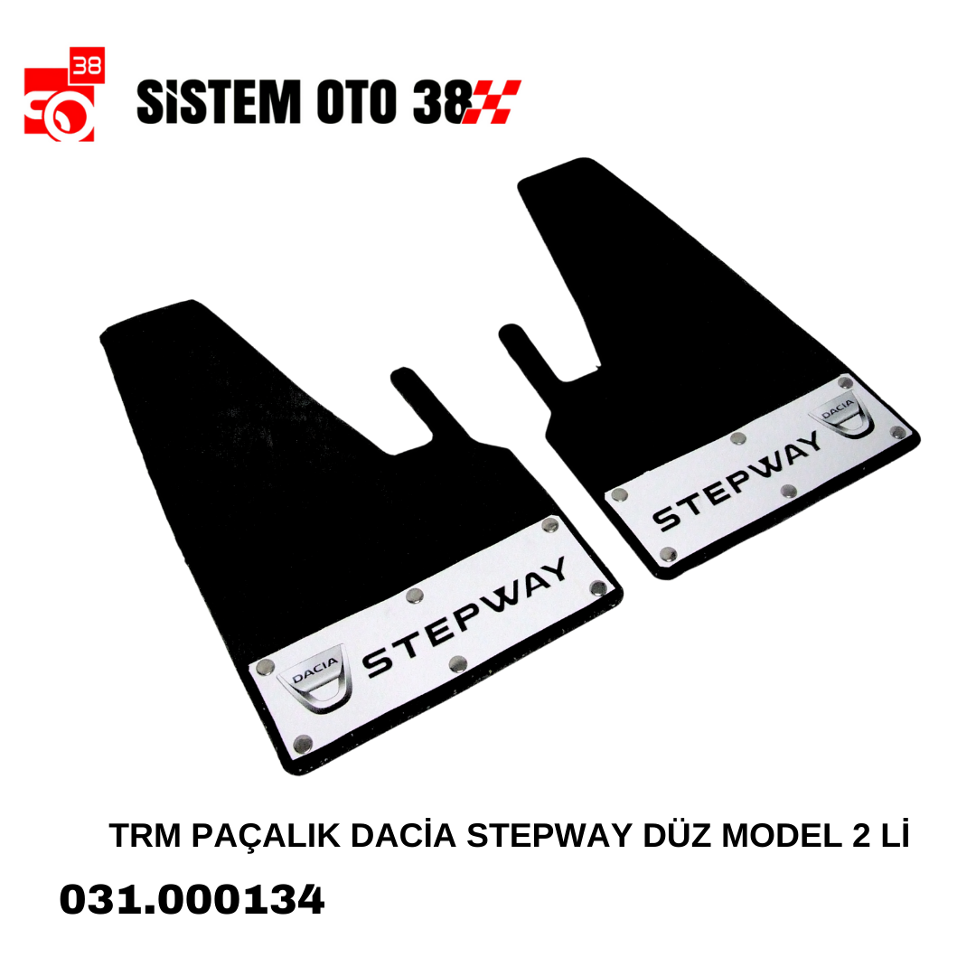 TRM PAÇALIK DACİA STEPWAY DÜZ MODEL 2 Lİ |  | PAÇALIKLAR