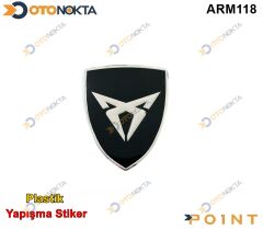 ARMA STICKER KALKAN SIYAH CUPRA