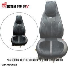 NFS KOLTUK KILIFI KENDİNDEN BAŞLIKLI SİYAH SYH DK |  | KOLTUK KILIF VE MİNDER