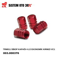 TRM011 SİBOP KAPAĞI 4 LÜ EKONOMİK KIRMIZI VC1 |  | ARAÇ DIŞI AKSESUARLAR