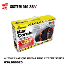 AUTOMİX KAR ÇORABI XX-LARGE X-TREME SERİES |  | PATİNAJ ZİNCİRLERİ