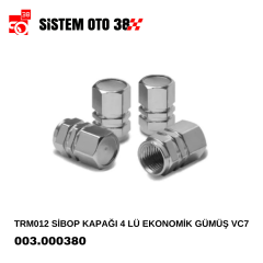 TRM012 SİBOP KAPAĞI 4 LÜ EKONOMİK GÜMÜŞ VC7 |  | ARAÇ DIŞI AKSESUARLAR