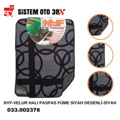 NYF-VELUR HALI PASPAS FÜME SİYAH DESENLİ-SİYAH |  | HALI PASPASLAR