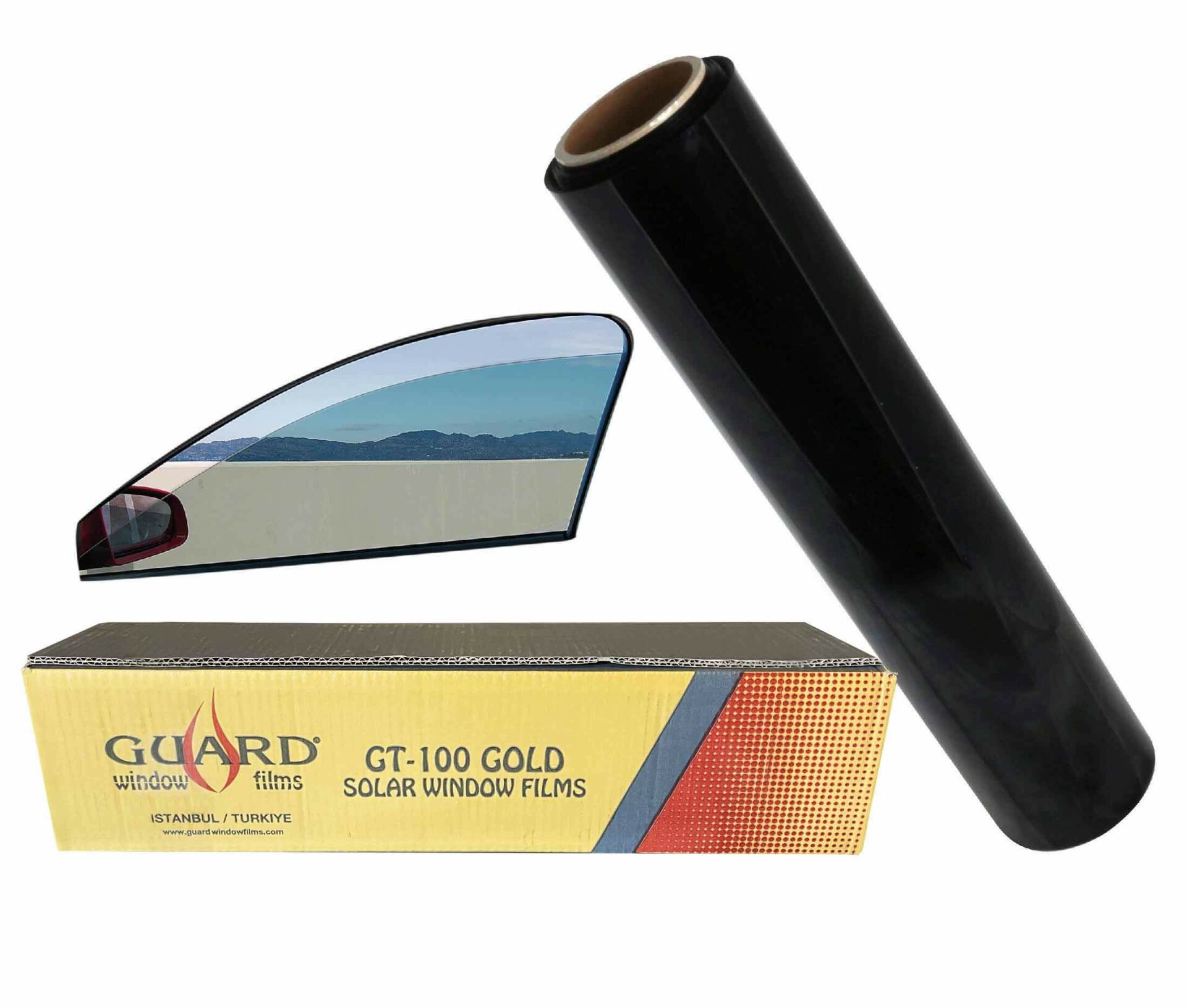 ÇİZİLMEZ CAM FİLMİ 50 CMx60 METRE L.LIGHT BLACK % 50 | GUARD