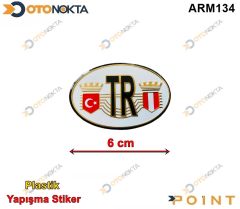 ARMA STICKER OVAL ORTA TURKIYE