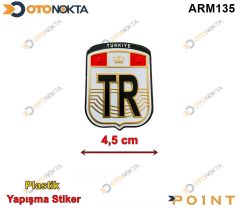 ARMA STICKER KARE ORTA  TURKIYE