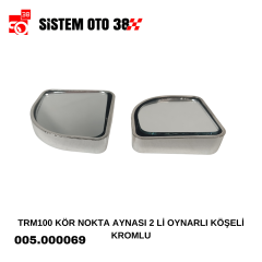 TRM100 KÖR NOKTA AYNASI 2 Lİ OYNARLI KÖŞELİ KROMLU |  | AYNALAR