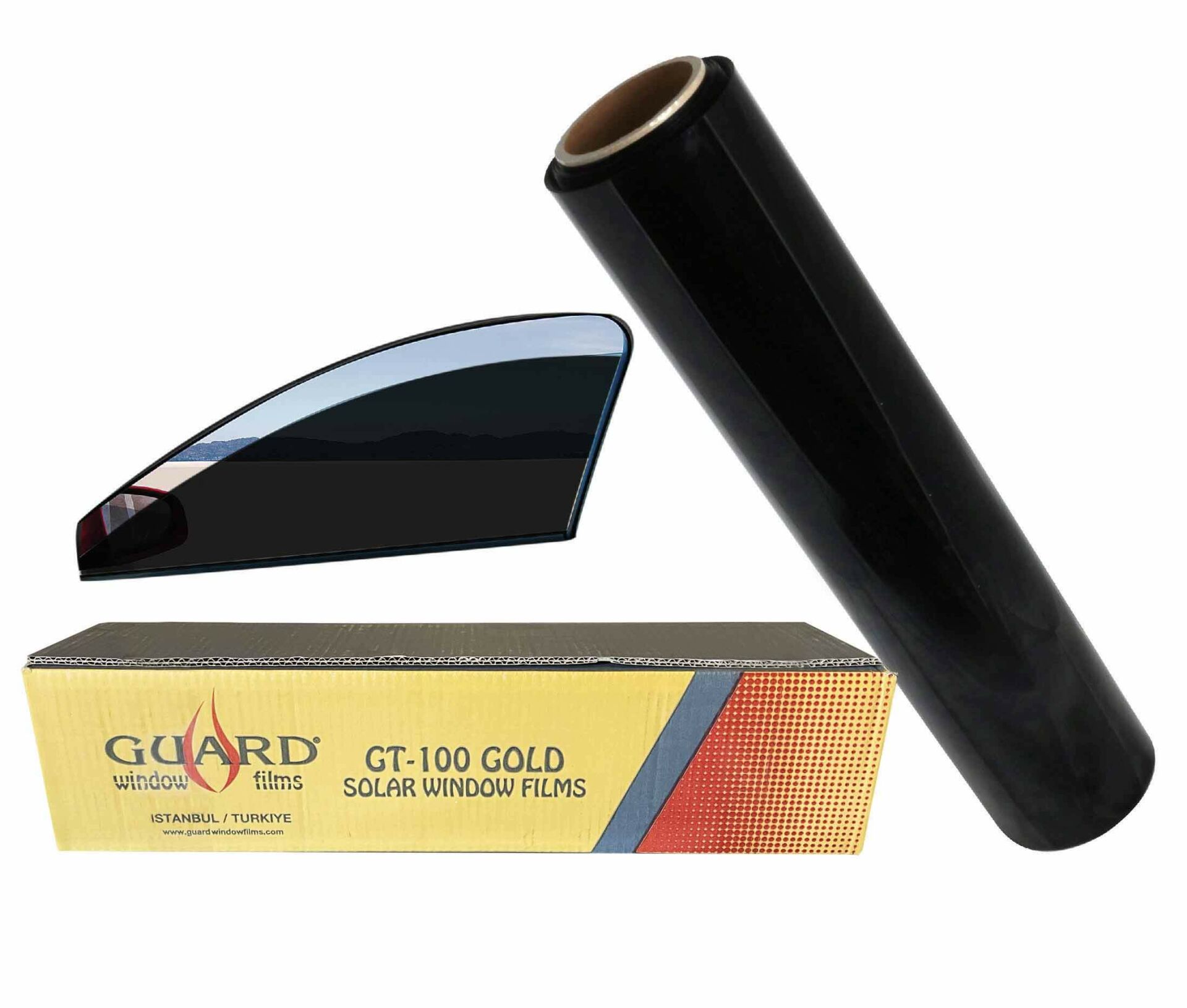 ÇİZİLMEZ CAM FİLMİ 152,5 CMx60 METRE S. DARK BLACK % 05 | GUARD