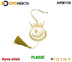 ARMA STICKER AYNA SUSU PLEXI KURT GOLD