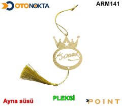 ARMA STICKER AYNA SUSU PLEXI ATATURK GOLD