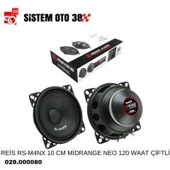 REİS RS-M4NX 10 CM MİDRANGE NEO 120 WAAT ÇİFTLİ |  | MİDRANGELER