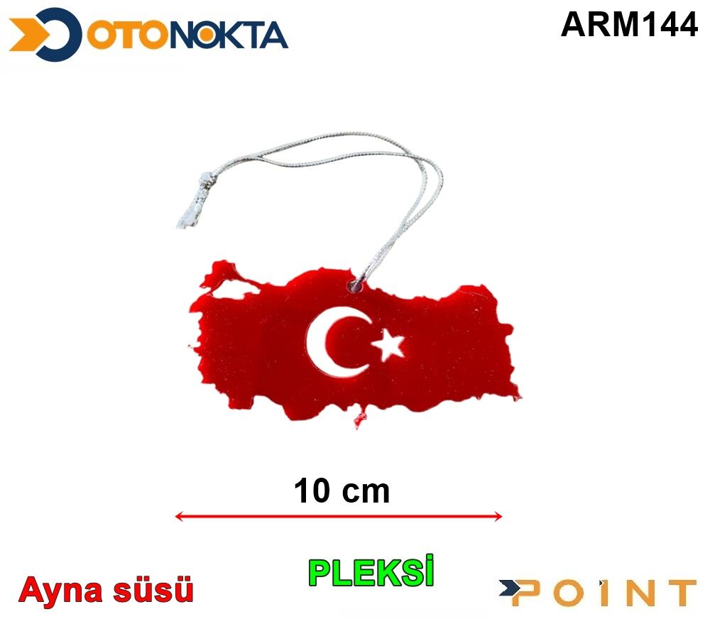 ARMA STICKER AYNA SUSU PLEXI TURKIYE HARITA