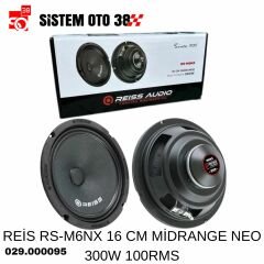 REİS RS-M6NX 16 CM MİDRANGE NEO 300W 100RMS |  | MİDRANGELER