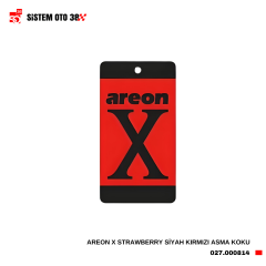 AREON X STRAWBERRY SİYAH KIRMIZI ASMA KOKU |  | KOZMETİK GRUBU