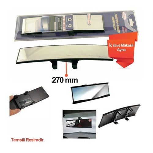 CARUB BR0223204 270MM MAKASLI İÇ İLAVE AYNA |  | AYNALAR