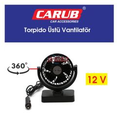 CARUB VANTİLATÖR 12V VANTUZLU VAKUMLU BR6400608 |  | ARAÇ İÇİ AKSESUARLAR