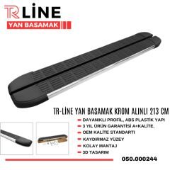 TR-LİNE YAN BASAMAK KROM ALINLI 213 CM |  | YAN BASAMAK VE TAVAN BAR