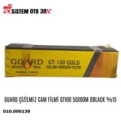 GUARD ÇİZİLMEZ CAM FİLMİ GT100 50X60M DBLACK %15 |  | CAM FİLMLERİ
