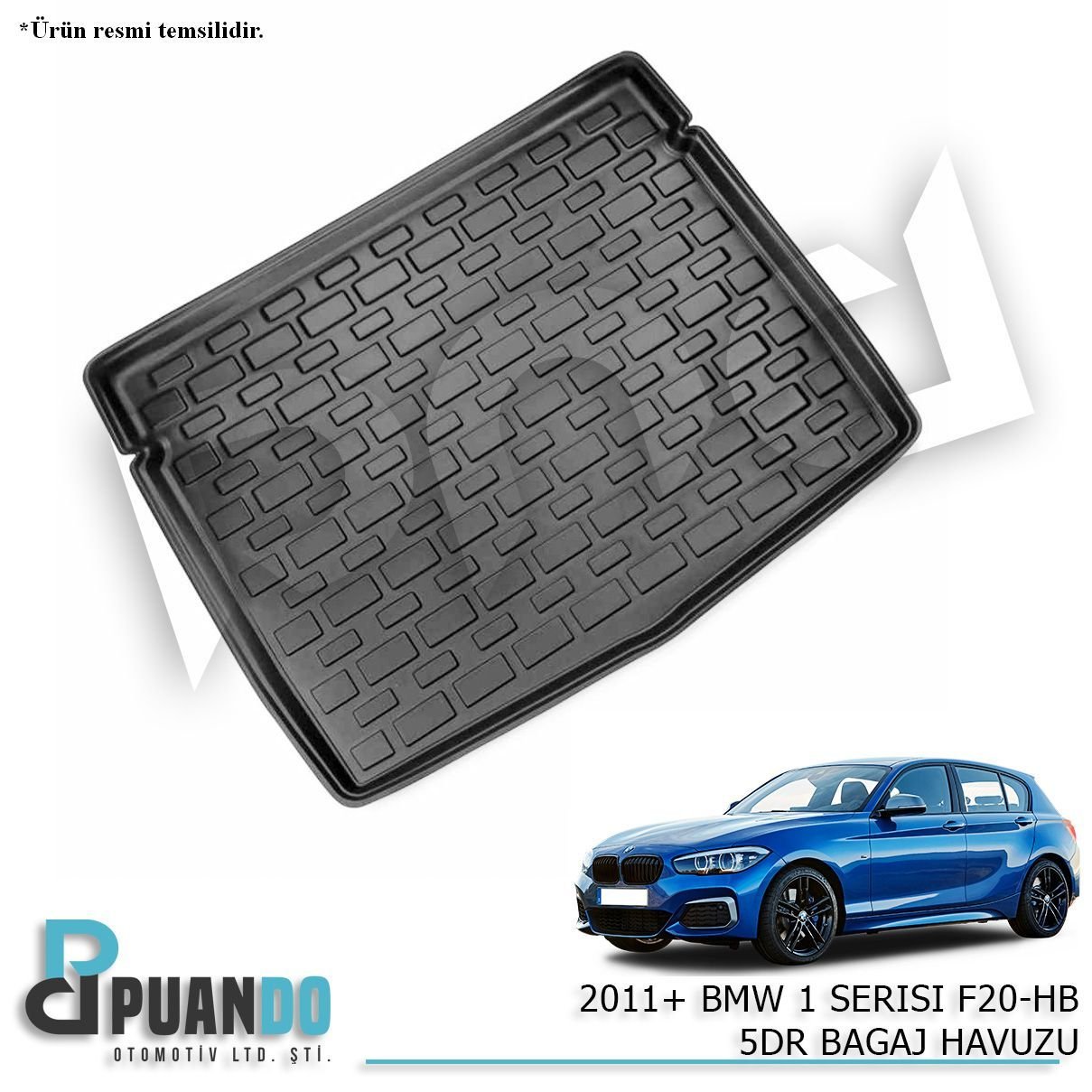 2011+ BMW 1 SERISI F20-HB 5DR BAGAJ HAVUZU