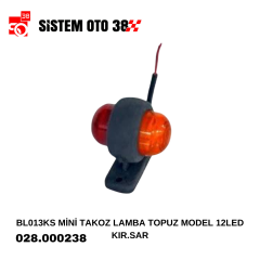 BL013KS MİNİ TAKOZ LAMBA TOPUZ MODEL 12LED KIR.SAR |  | LED AYDINLATMA GRUBU