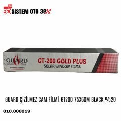 GUARD ÇİZİLMEZ CAM FİLMİ GT200 75X60M BLACK %20 |  | CAM FİLMLERİ