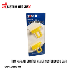 TRM KAPAKLI EMNİYET KEMER SUSTURUCUSU SARI |  | ARAÇ İÇİ AKSESUARLAR