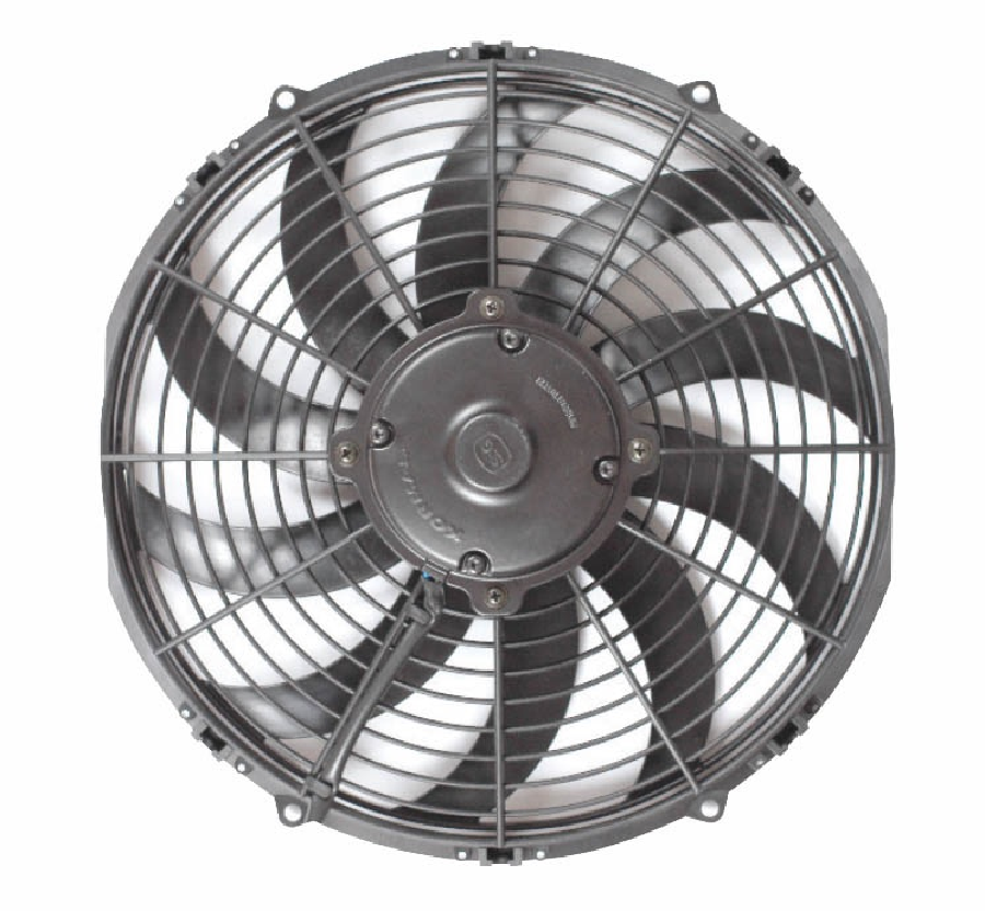 10'' KOMPLE YASSI İNCE EMİCİ AKSİYEL  HELİS FANLI 5702110240002 24V