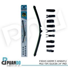600MM 10 APARATLI MUZ TIPI SILECEK 24'' PND