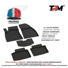 TRM4D-NİSSAN XTRAİL 14-21 4D PASPAS SİYAH |  | 4D PASPASLAR