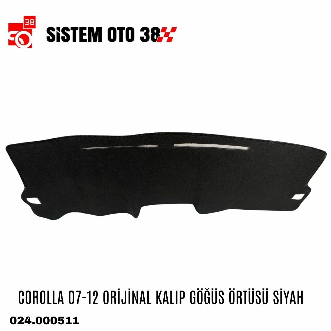 COROLLA 07-12 ORİJİNAL KALIP GÖĞÜS ÖRTÜSÜ SİYAH |  | KOLTUK KILIF VE MİNDER