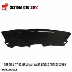 COROLLA 07-12 ORİJİNAL KALIP GÖĞÜS ÖRTÜSÜ SİYAH |  | KOLTUK KILIF VE MİNDER