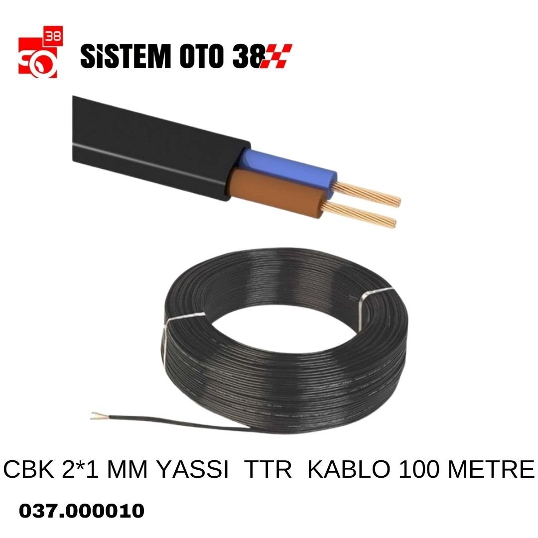CBK 2*1 MM YASSI  TTR  KABLO 100 METRE |  | SES MONTAJ EKİPMANLARI