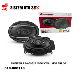 PİONEER TS-A6961F 450W OVAL HOPARLÖR |  | HOPARLÖRLER