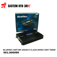 BLUEREX ANFİ BR-1001M D CLASS MONO ANFİ 7500W |  | ANFİLER