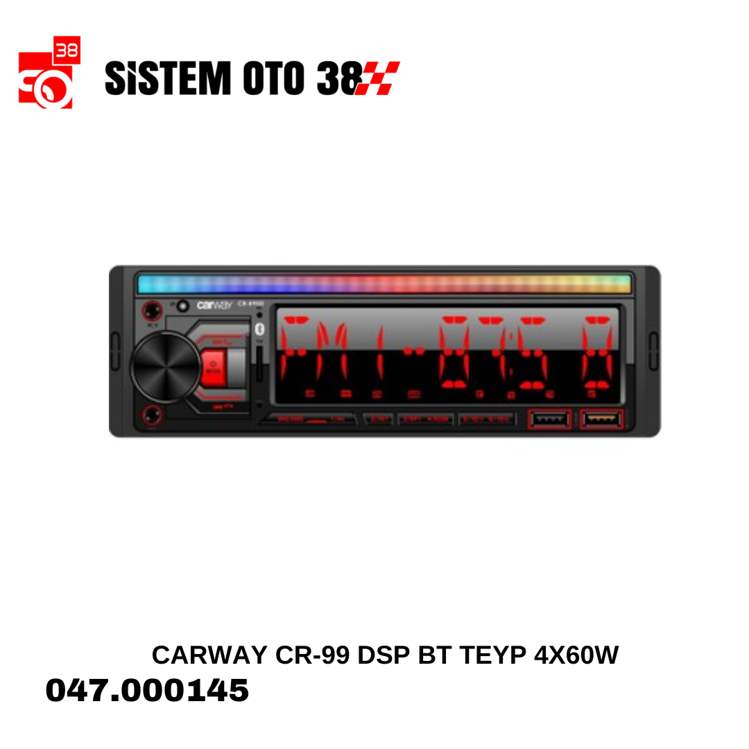 CARWAY CR-99 DSP BT TEYP 4X60W |  | TEYPLER