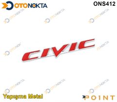 ARMA METAL YAPISMA CIVIC KIRMIZI POINT