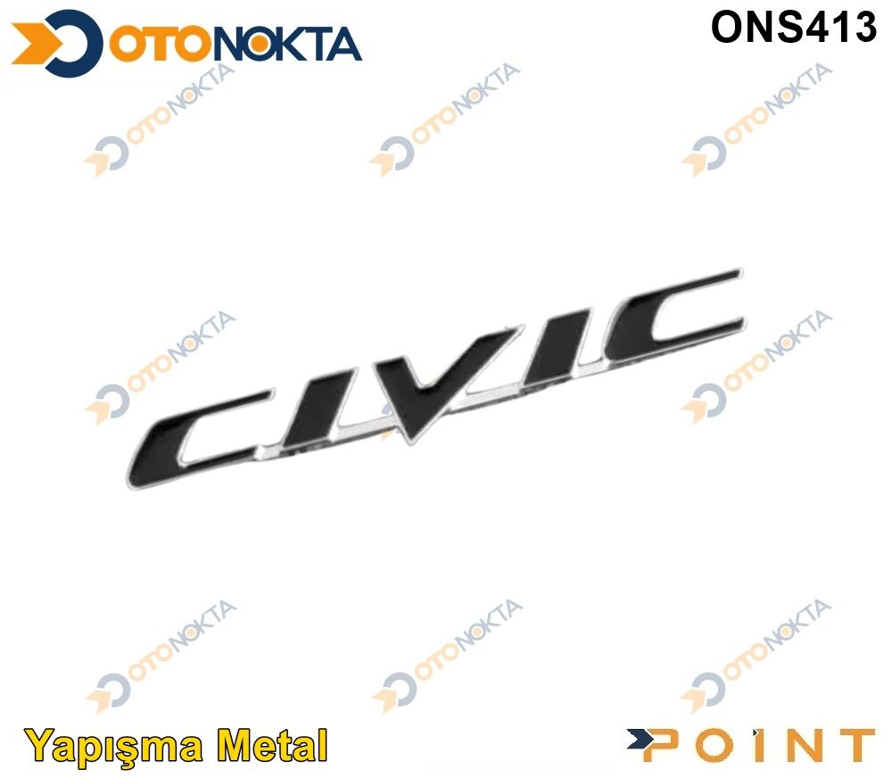 ARMA METAL YAPISMA CIVIC SIYAH POINT
