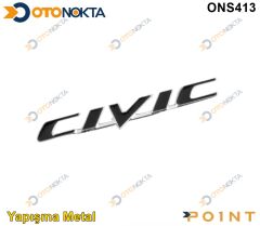 ARMA METAL YAPISMA CIVIC SIYAH POINT
