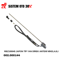 RBZ100045 JAPON TİP YAN DİREK ANTENİ NİKELAJLI |  | ANTENLER