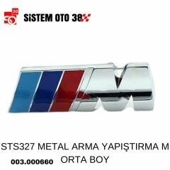 STS327 METAL ARMA YAPIŞTIRMA M ORTA BOY |  | ARAÇ DIŞI AKSESUARLAR