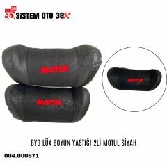 BYD LÜX BOYUN YASTIĞI 2Lİ MOTUL SİYAH |  | BOYUN YASTIKLARI