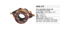 ROTOR BAKIRI MITS.CANTER İÇ DELİK:17,5mm DIŞ ÇAP:33,5mm BOY:30mm