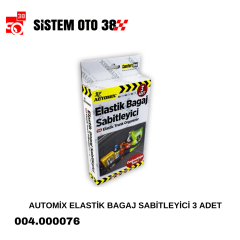 AUTOMİX ELASTİK BAGAJ SABİTLEYİCİ 3 ADET |  | ARAÇ İÇİ AKSESUARLAR