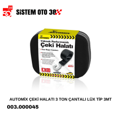 AUTOMİX ÇEKİ HALATI 3 TON ÇANTALI LÜX TİP 3MT |  | ARAÇ DIŞI AKSESUARLAR