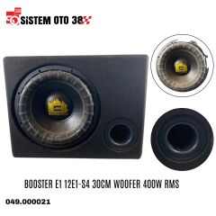 BOOSTER E1 12E1-S4 30CM WOOFER 400W RMS |  | WOOFERLAR